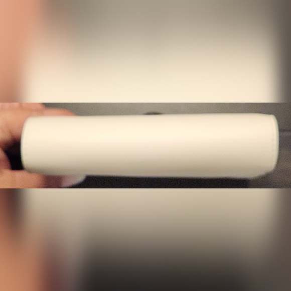 KATE SPADE Med Compact Saffiano Leather in Meringue  NWT - Picture 8 of 12